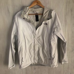 White womens The North Face  jacket